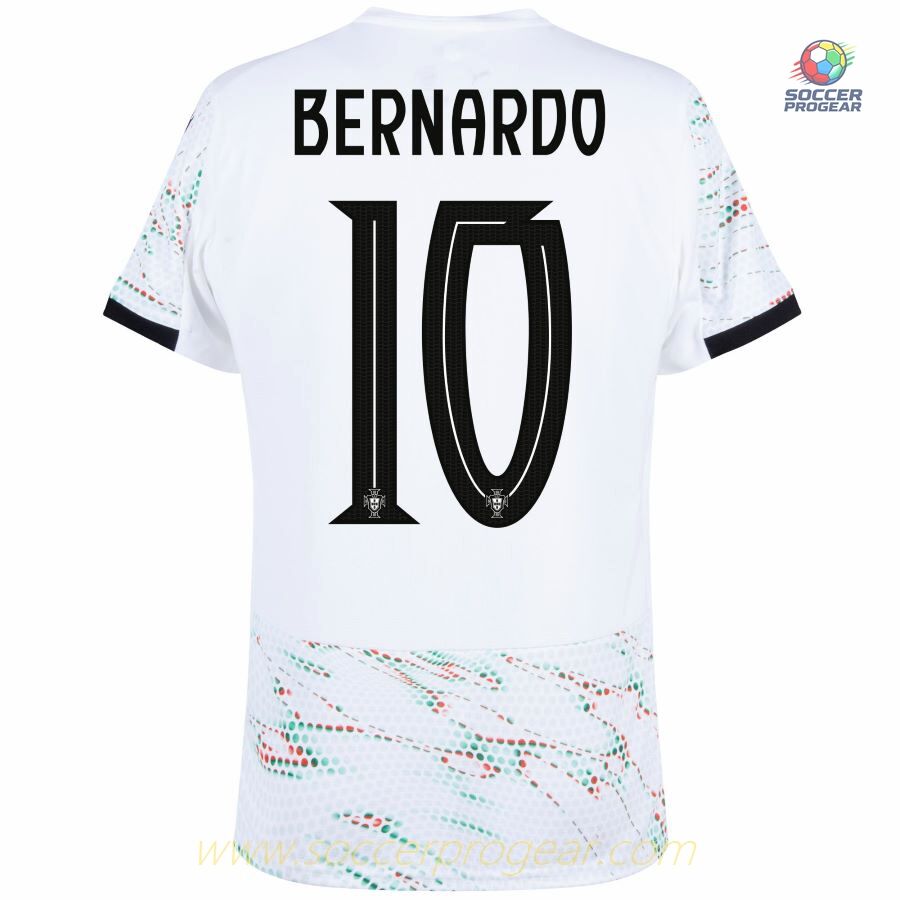 Portugal Away Team Soccer Shirt 2025 Edition 2026 Bernardo