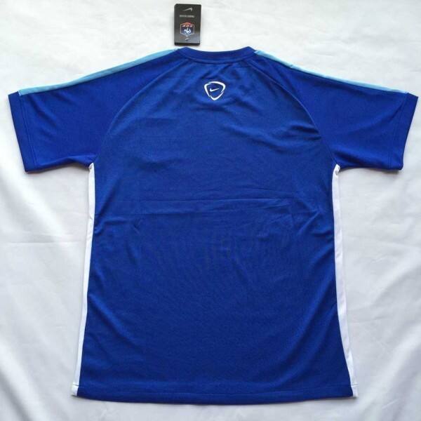France 2015-16 Navy Blue Training Shirt - Official Replica 15652