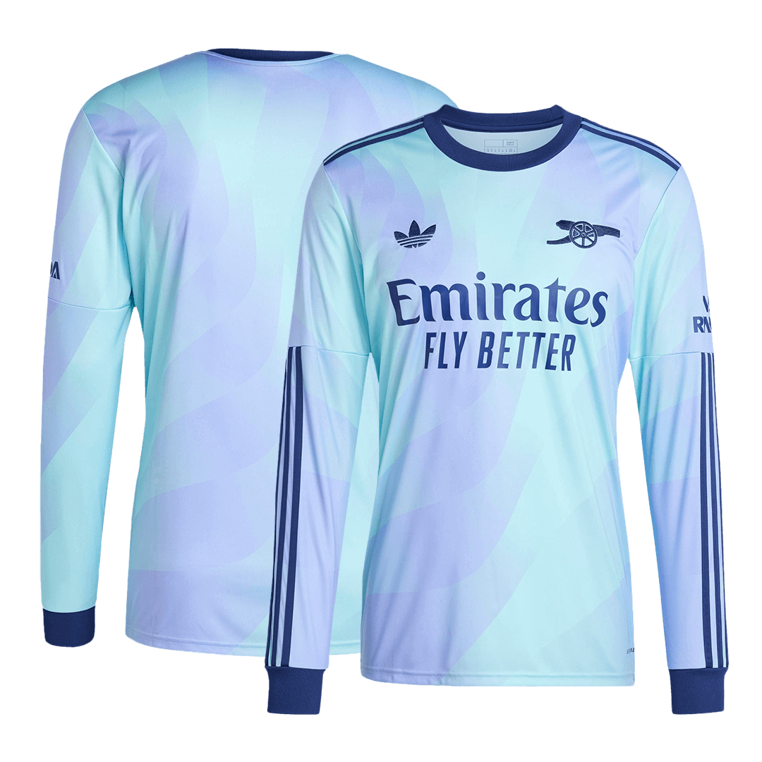 Arsenal Third Away Long Sleeve Soccer Jersey