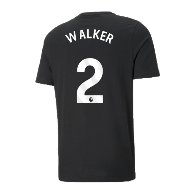 2024-2025 Man City ESS Tee (Black) (Walker 2)