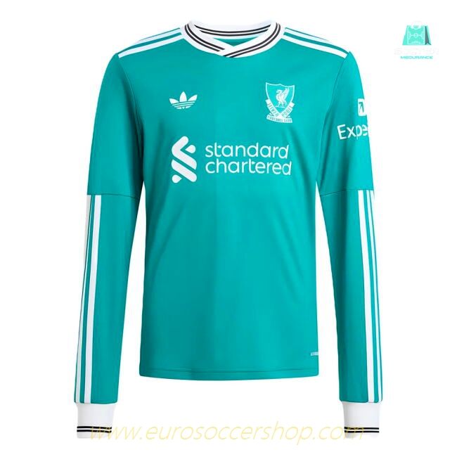 2025-2026 Liverpool Long Sleeve Third Shirt (Kids)