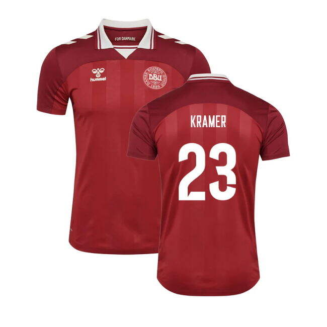 Original Replica Denmark Home Supporter Kit for Womens