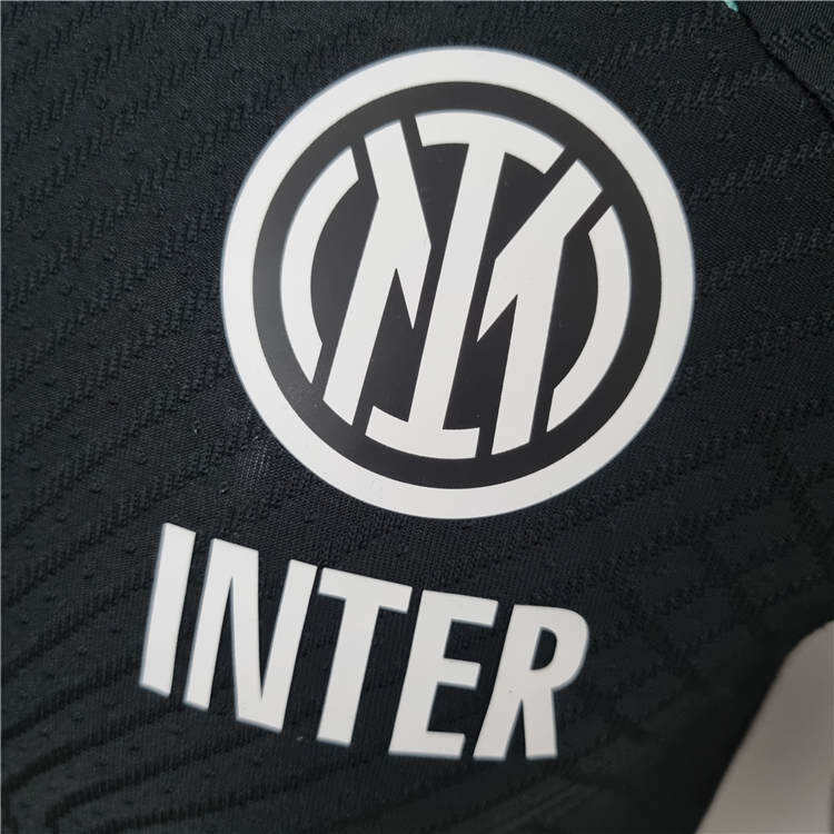 2223 Inter Milan Black Training Shirt Soccer Shirt - Official Replica