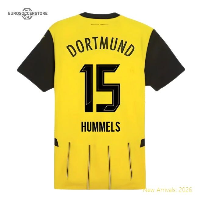2024-2025 Borussia Dortmund Authentic Home Shirt (hummels 15)