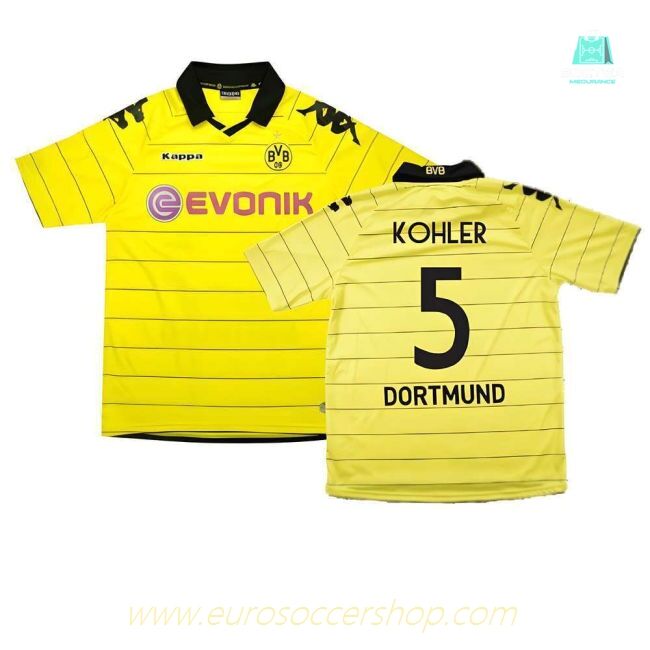 Borussia Dortmund 2010-11 Home Shirt ((Excellent) M) (Kohler 5)