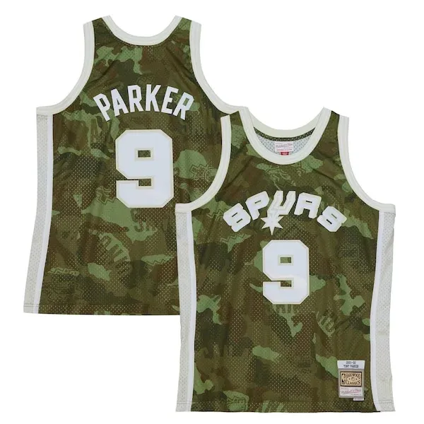 Tony Parker SAS Swingman Jersey - superior stylish - Green workout