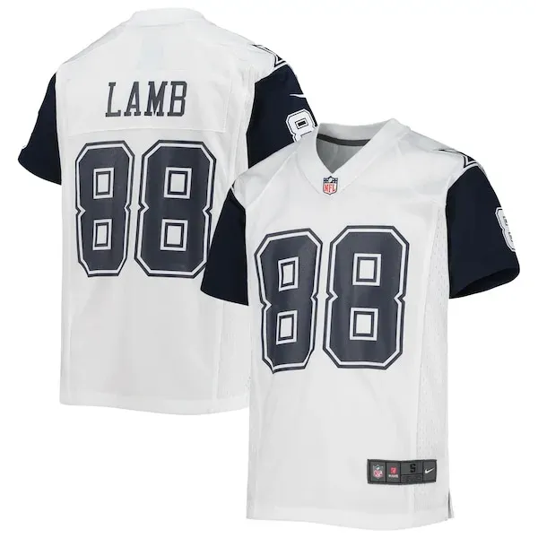 Pro-Level DAL Cowboys Game Jersey - White | NFL Fan Apparel | NFL Foot