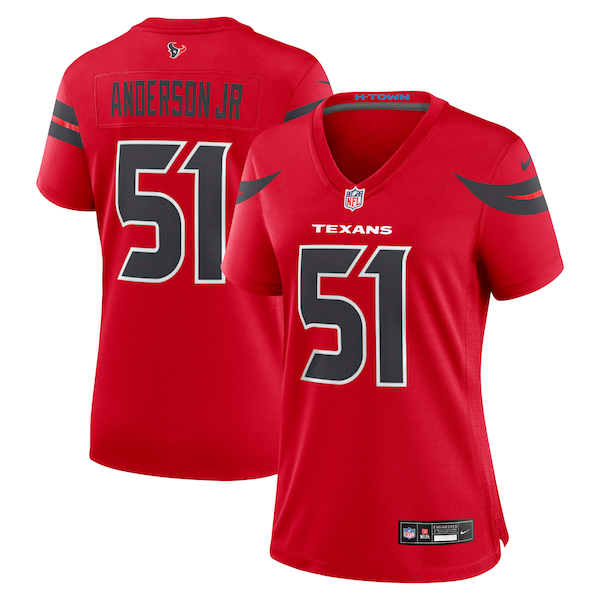 None Game NFL Jersey - Red | Top-Grade Football Apparel | NFL Football