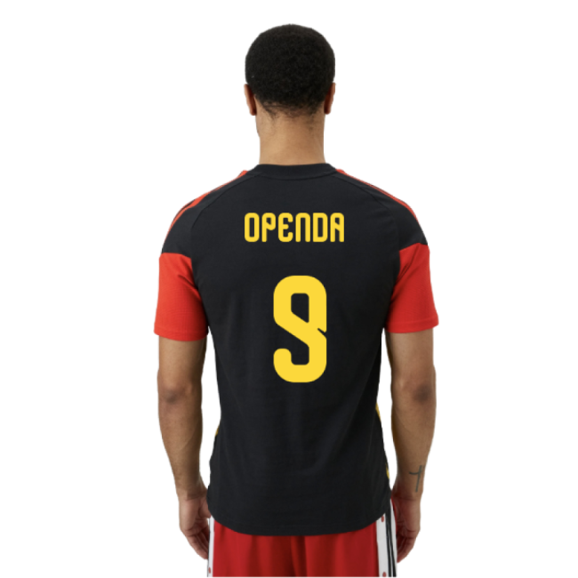 Great Deal Belgium 2026-2027 Belgium Training Tee (Black) (Openda 9)