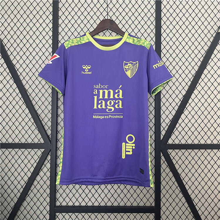 Licensed 2425 Malaga Away Shirt - Official Replica 8011