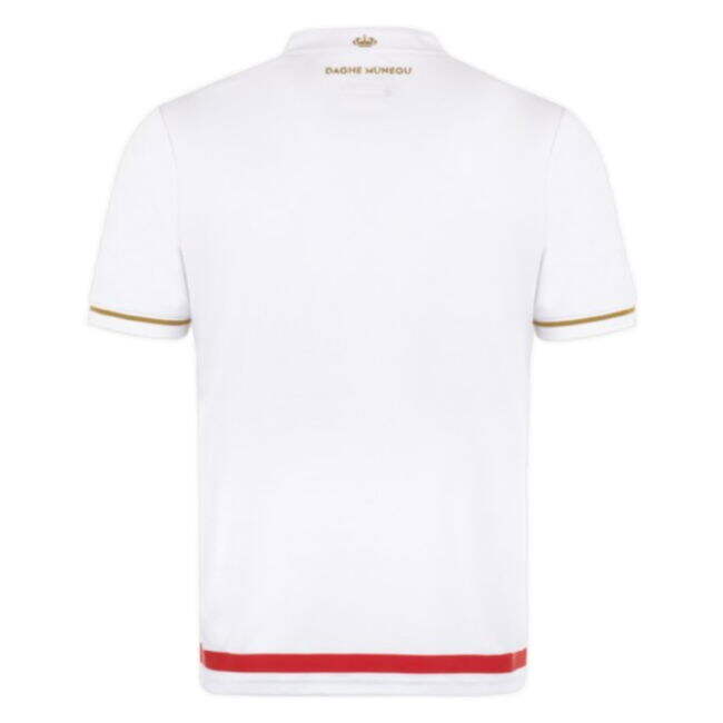 Kids Monaco Soccer Club Traditional Home Soccer Jersey