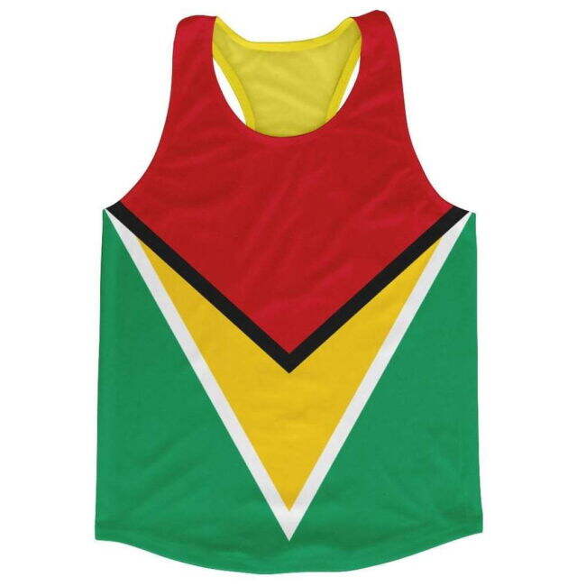 Running Vests Guyana Jersey - Adult