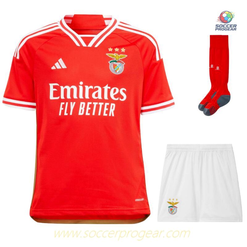Benfica Youthren's Home Football Soccer Jersey Team Jersey 2024/25 Collection