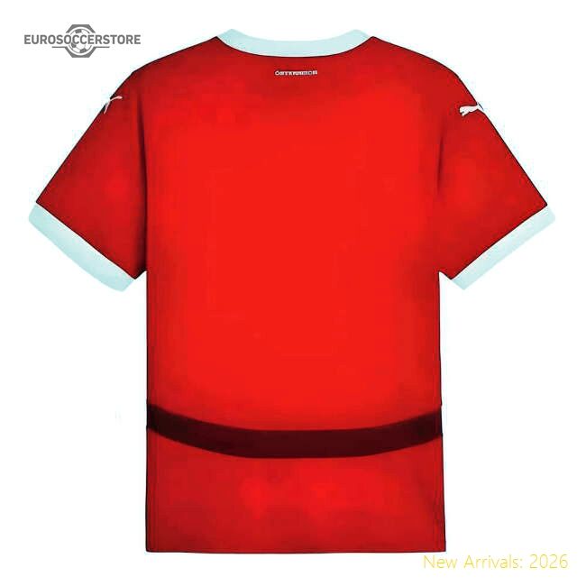 Austria 2024-2025 Authentic Home Jersey (aut) Modern Mobility