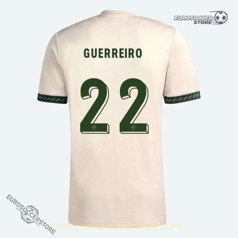 Bayern Munich Oktoberfest Edition GUERREIRO Number 22 Football Jersey for the 25-26 Season