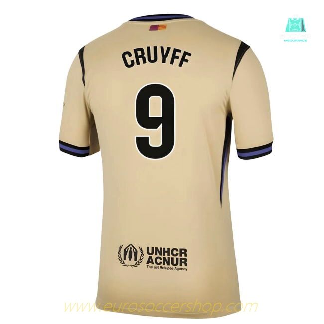 2025-2026 Barcelona Away Shirt (Cruyff 9)