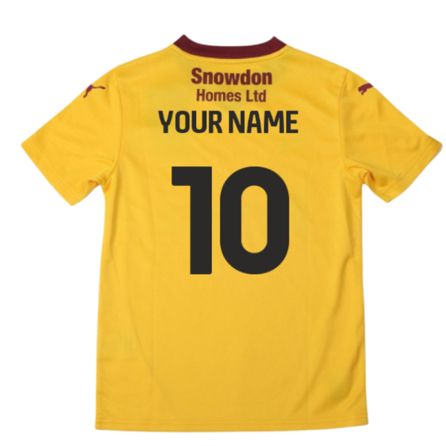 2024-2025 Northampton Town Away Kit (Your Name)