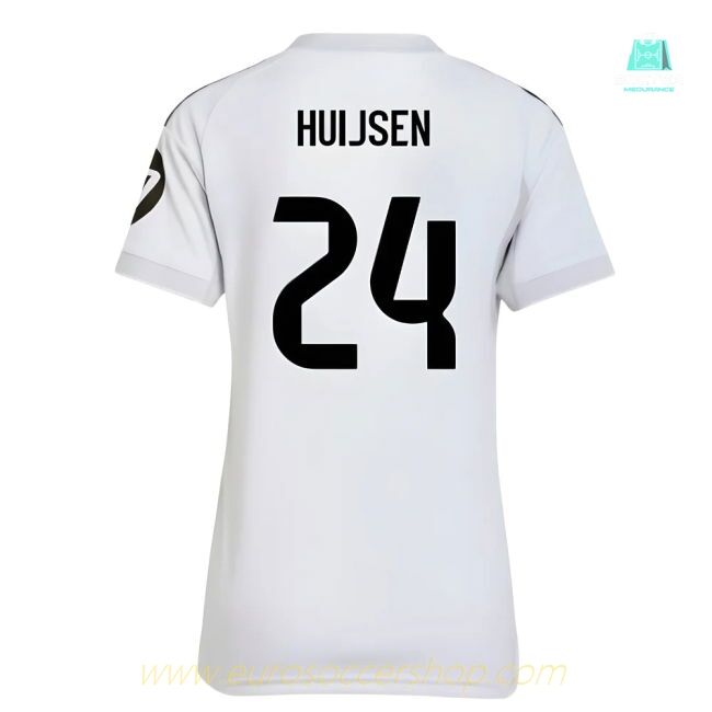 2025-2026 Real Madrid Home Shirt (Womens) (Huijsen 24)