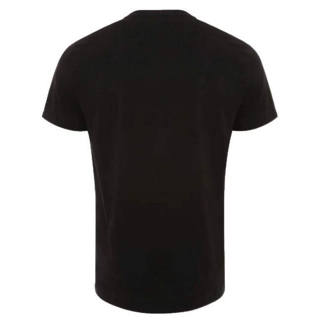 Liverpool Official Liverpool Black Raised Embroidery Print Tee