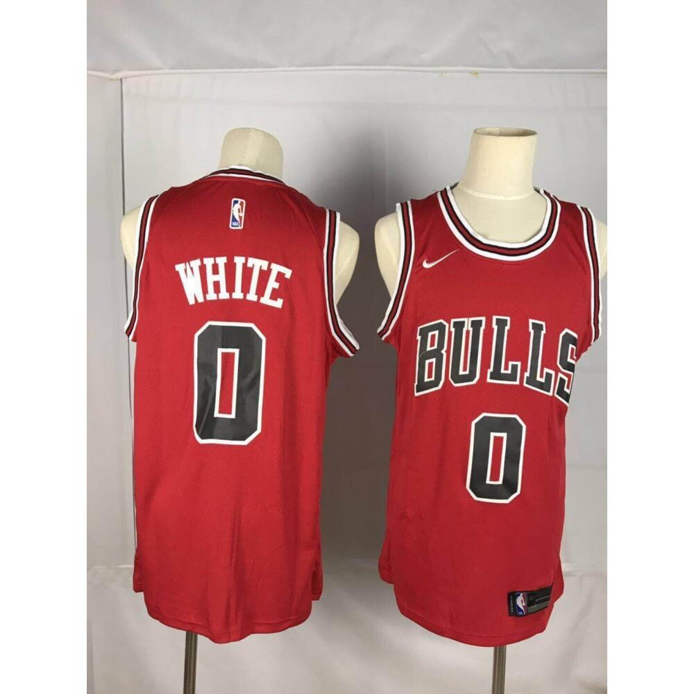 0 Chicago Bulls White Jersey - - Must-Have Jersey