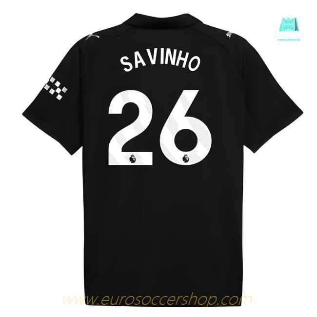 2025-2026 Man City Away Shirt (Savinho 26)