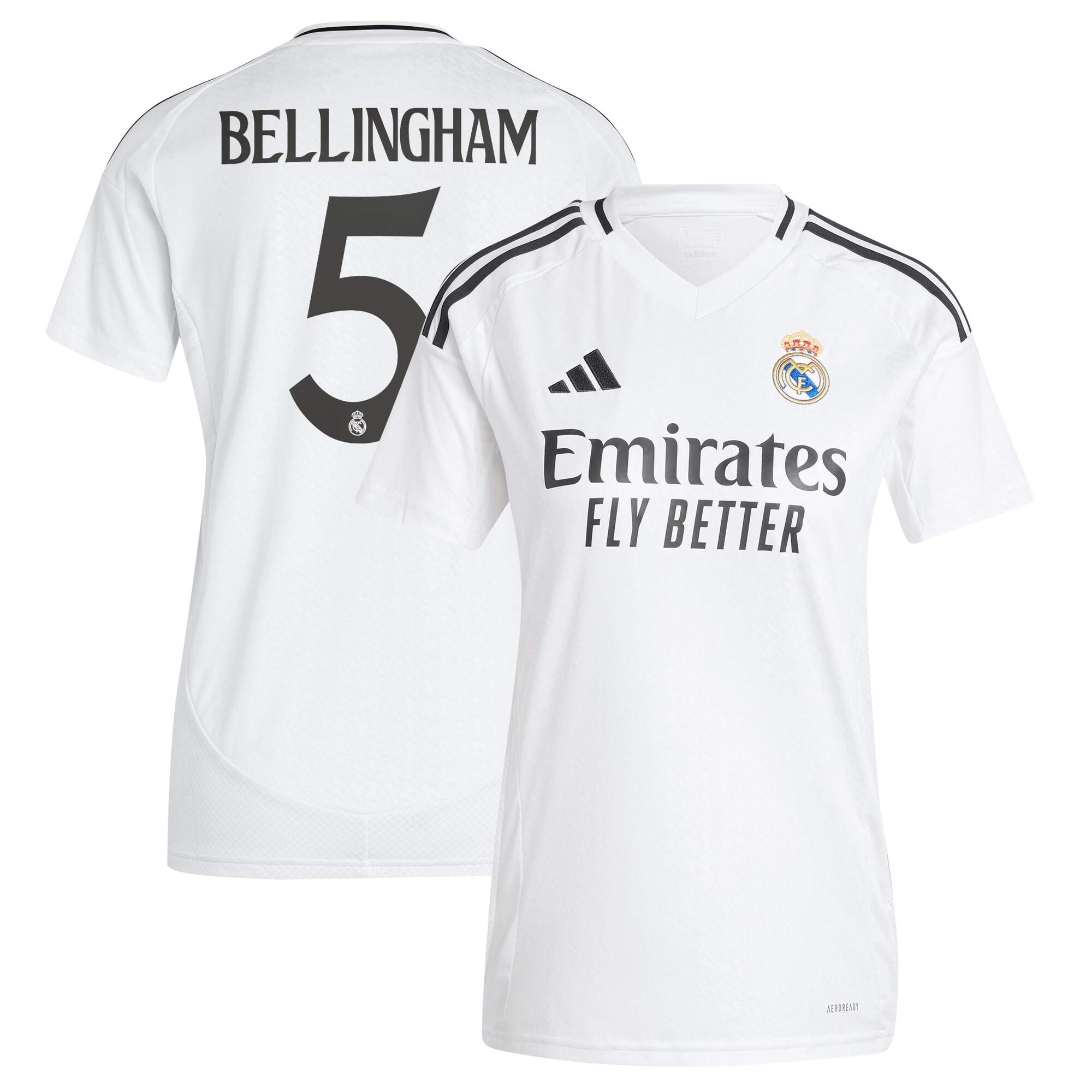 Real Madrid Women's 2024 Elite Replica Jersey - Team Jersey - Special Price