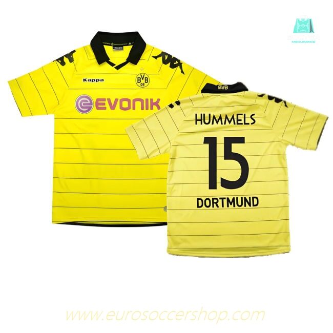 Borussia Dortmund 2010-11 Home Shirt ((Excellent) M) (Hummels 15)