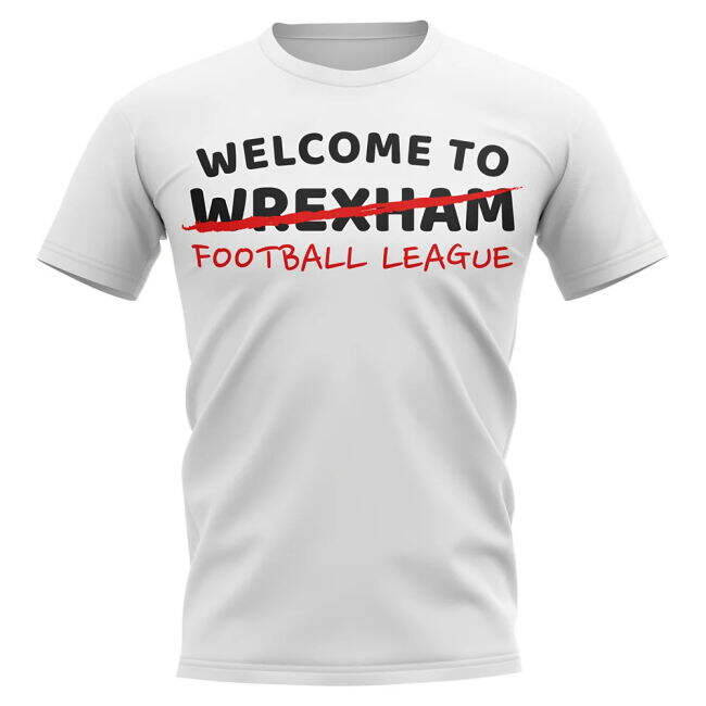 Wrexham League official style T-Shirt