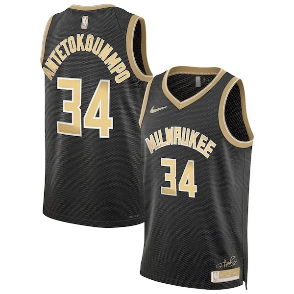 Giannis Antetokounmpo MIL Swingman Jersey - high-quality