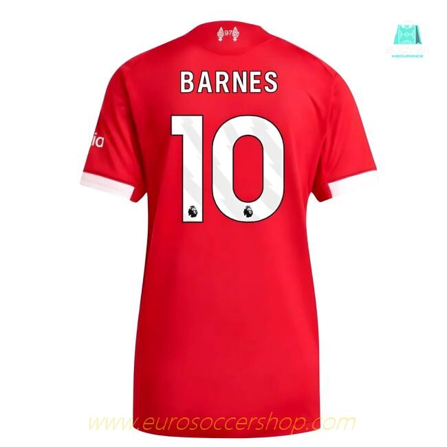 2025-2026 Liverpool Authentic Home Shirt (Womens) (Barnes 10)