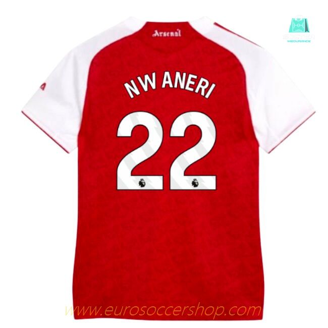 2025-2026 Arsenal Authentic Home Shirt (Womens) (Nwaneri 22)