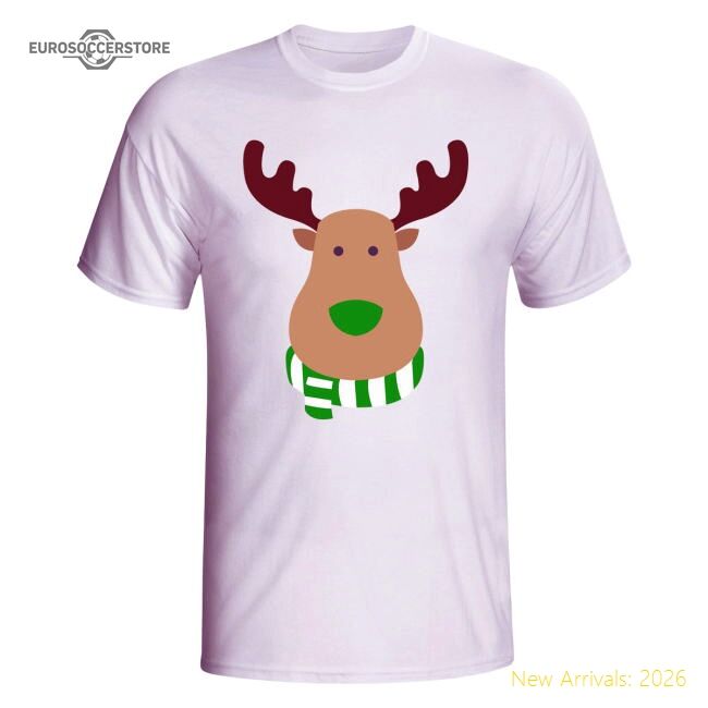Top-grade Real Betis Rudolph Supporters T-shirt (white) - Kids