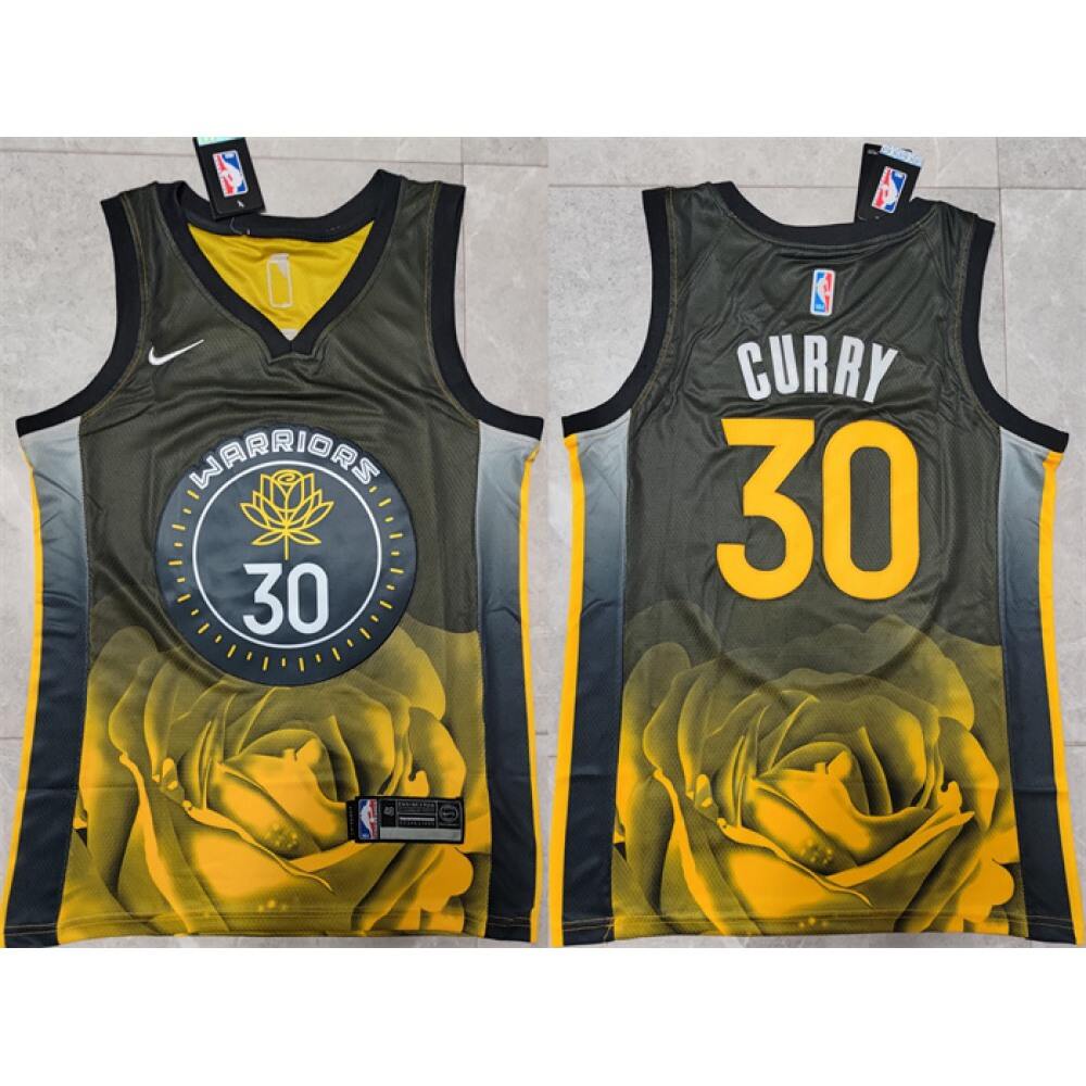 Limited Edition Golden State Warriors Stephen Curry30 Black Jersey -