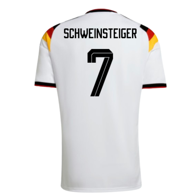 Schweinsteiger 7 Germany Football Team Contemporary Home Match Shirt