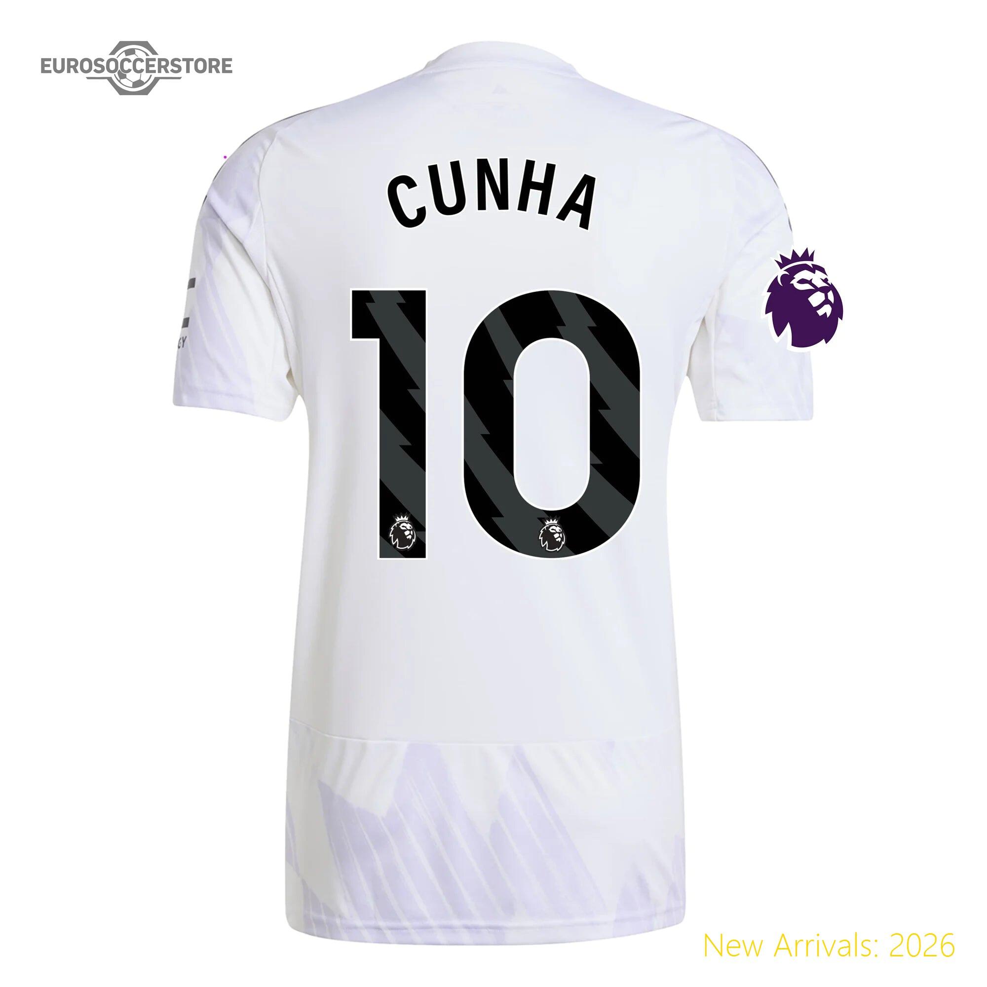 Premium-quality Men Mun Attacking Threat Away Jersey 2023