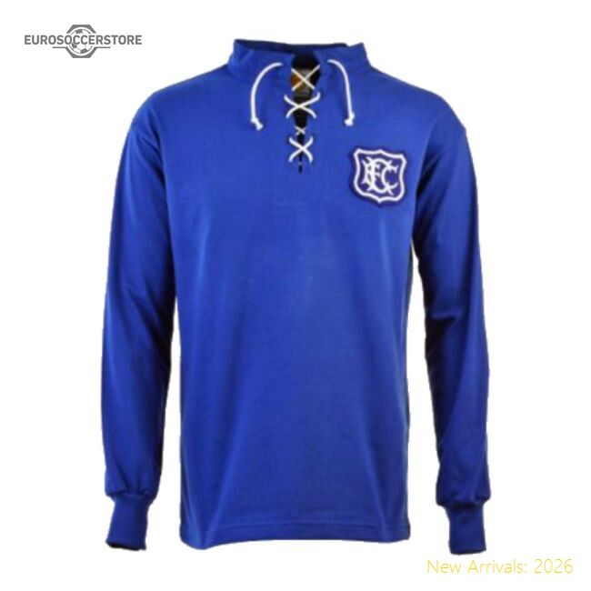 Authentic Everton Home 1920s Retro Football Shirt - Premium Quality
