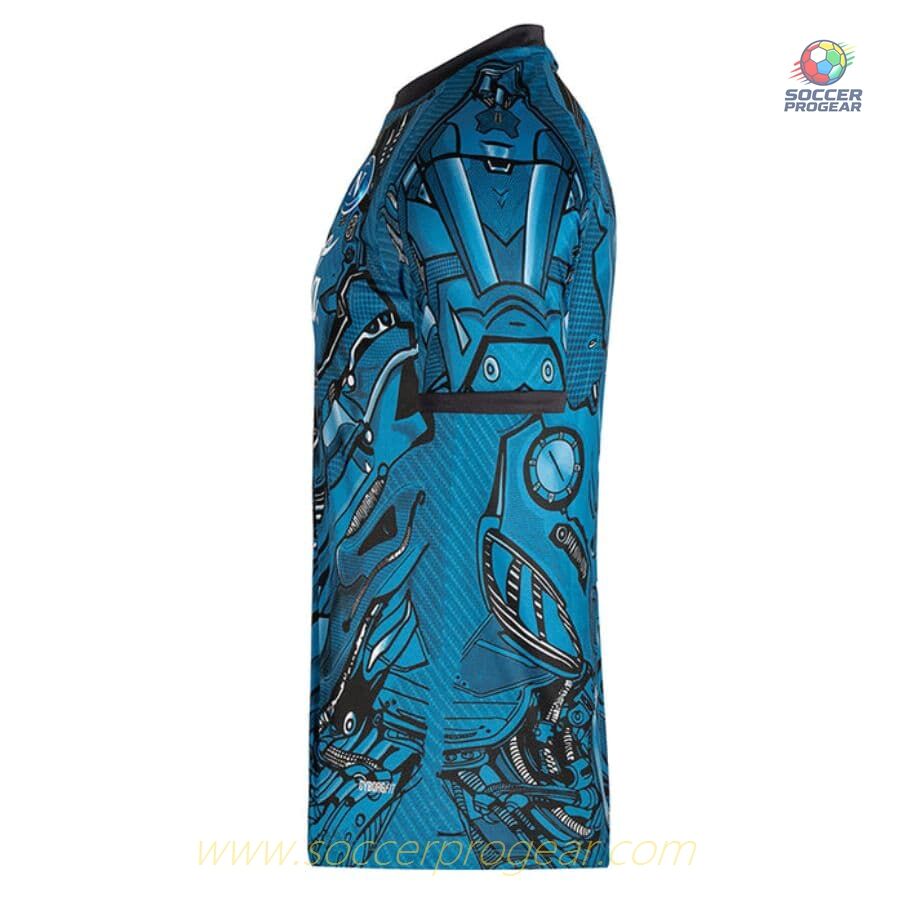 NAPLES Serie A JERSEY 2025-26 Edition TRAINING BLUE