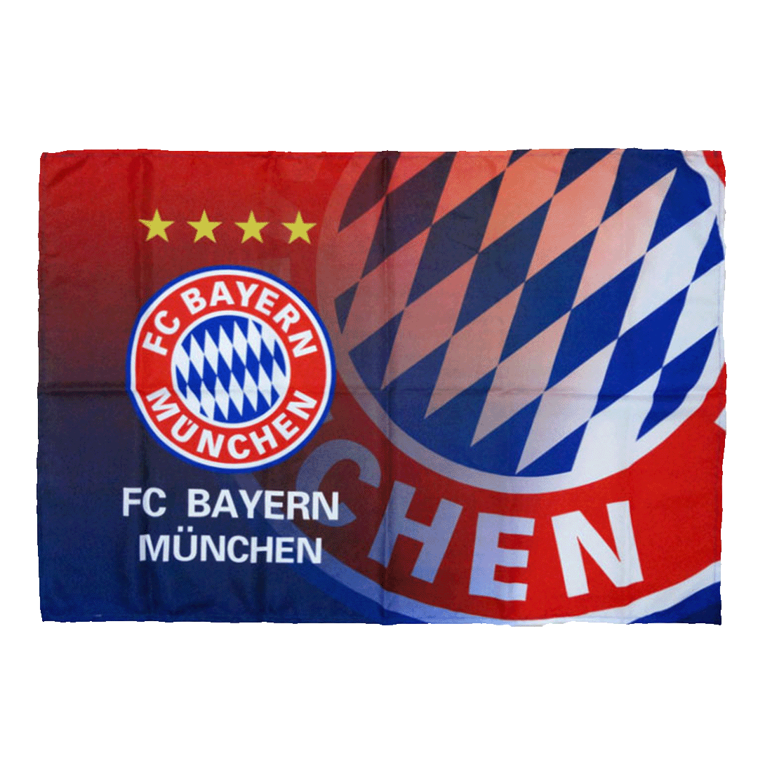 Bundesliga Bayern Flag Red Authentic Kit
