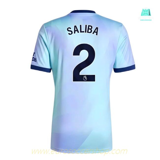 2024-2025 Arsenal Third Shirt (Saliba 2)