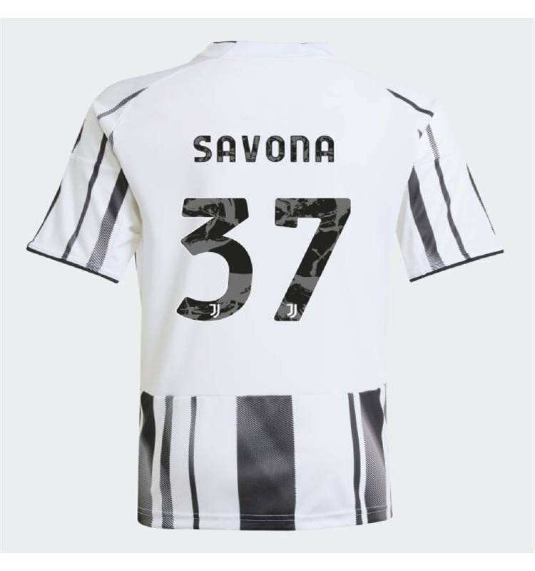 2526 Juventus Home Jersey Shirt 37 SAVONA - Official Replica 8440