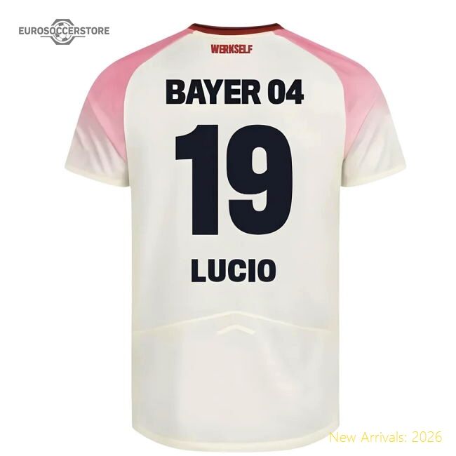2025-2026 Bayer Leverkusen Alternate Jersey (kids) (lucio 19)