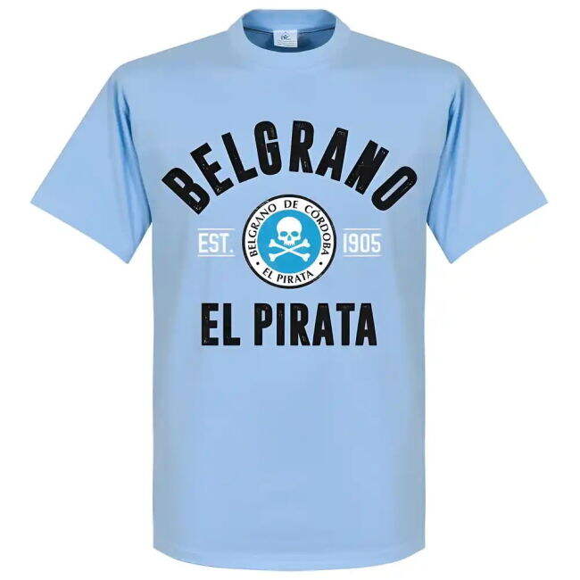 Belgrano Cordoba Established T-Shirt - Sky