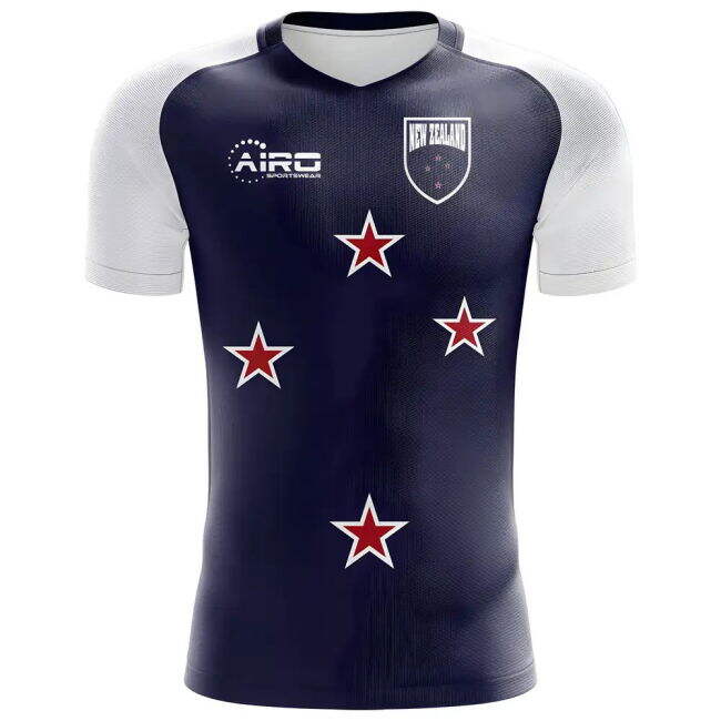 Soccer 2025-2026 New Zealand Flag Concept Football Shirt - Womens
