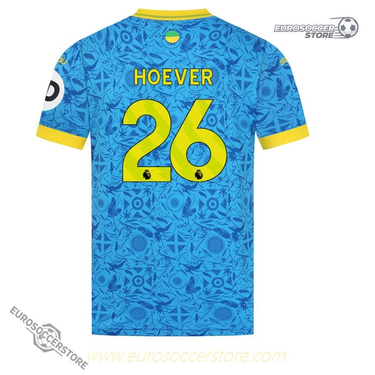 Wolverhampton Wanderers Third HOEVER 26 Football Jersey for the 25-26 Season