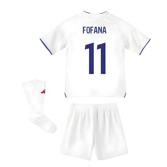 Lyon Soccer Club Contemporary Home Match Shirt (Fofana 11)