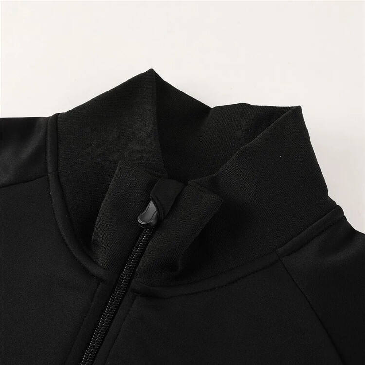 Official Advanced Fabric Lazio 2324 Black Half Zipper Tracksuit
