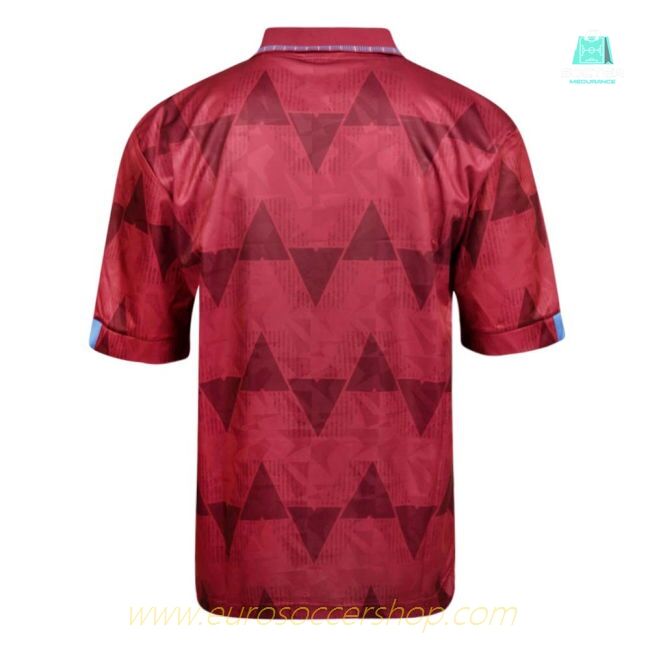 Manchester City 1989 Away Retro Football Shirt