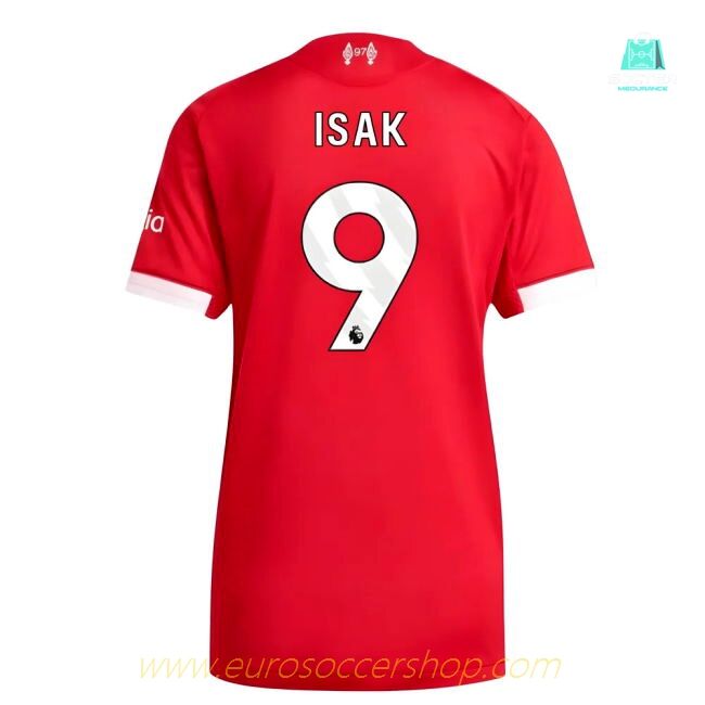 2025-2026 Liverpool Authentic Home Shirt (Womens) (Isak 9)