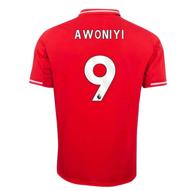 Nottingham Forest EPL Team Sophisticated Home Team Kit (Awoniyi 9)