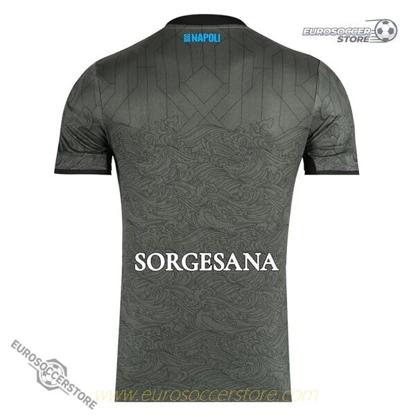 S.S.C. Napoli's Third Football Jersey for the 2024-2025 Season